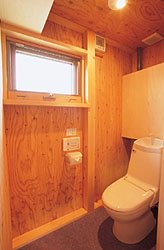 ネオマフォーム外張り工法により内装制限なしの空間利用例その2 ネオマフォーム外張り工法により内装制限なしの空間利用例その2