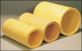 グラスウール保温材「大口径保温筒（大口径GWP）」