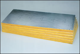 グラスウール保温材「アルミガラスクロス貼り（ALGC貼り）」