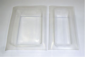 住宅用　気密部材　気密コンセントカバーの写真