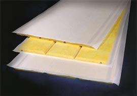 グラスウール吸音断熱材「ルーフマット」