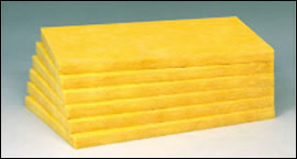 グラスウール吸音断熱材「耐候ウール（撥水ウール）」